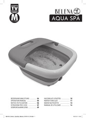 BELENA AQUA SPA SS-611C Notice D'utilisation