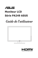 Asus PA249 Série Guide De L'utilisateur