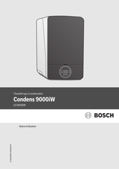 Bosch Condens 9000i W Notice D'utilisation