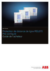 Abb Relion 670 Serie Guide De L'acheteur