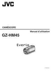 JVC Everio GZ-HM45 Manuel D'utilisation