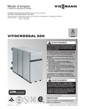 Viessmann Vitocrossal 300 Serie Mode D'emploi