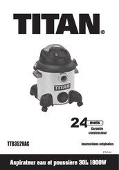 Titan TTB352VAC Manuel D'instructions