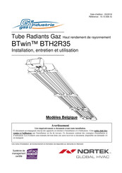 Gaz Industrie BTwin BTH2R35 Manuel D'installation, D'entretien Et D'utilisation