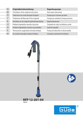 Güde RFP 12-201-04 Traduction Du Mode D'emploi D'origine