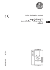 IFM SmartPLC SAFETY AC402S Notice D'utilisation Originale