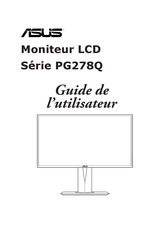 Asus PG278Q Serie Guide De L'utilisateur