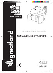 GREATLAND TZ1P70FV Manuel D'instructions