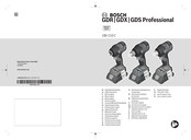 Bosch GDR Professional 18V-210 C Notice Originale