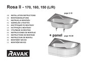 RAVAK Rosa II 170 L Instructions De Montage