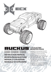 ECX RUCKUS ECX03022AU Manuel D'utilisation