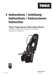 Thule 12080236 Instructions