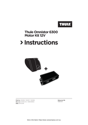 Thule 03603000250318 Instructions