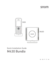 Snom M400 Guide D'installation Rapide