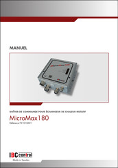 IBC control F21018201 Manuel