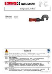 Desoutter Industrial Tools CP0341CUDEL Instructions Originales