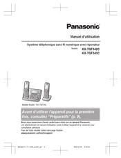 Panasonic KX-TGF340 Serie Manuel D'utilisation