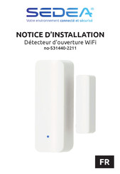 SEDEA no-531440-2211 Notice D'installation