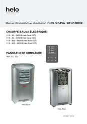 Helo ROXX DET Manuel D'installation Et D'utilisation