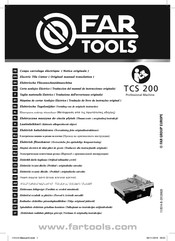Far Tools TCS 200 Notice Originale