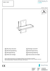 Pressalit Care R8478 Notice De Montage