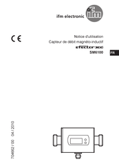 IFM Electronic efector 300 SM6100 Notice D'utilisation