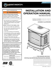 Continental Fireplaces CDVS600-1NA Manuel D'installation