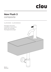 clou New Flush 3 composite CL/03.13430.02 Notice De Montage