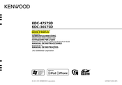 JVC KENWOOD KDC-3657SD Mode D'emploi