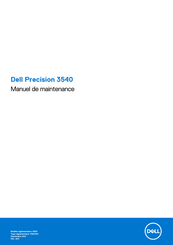 Dell P80F001 Manuel De Maintenance