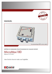 IBC control F21018301 Manuel