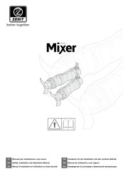 Zenit MIXER Serie Manuel D'installation Et D'utilisation