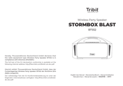 Tribit STORMBOX BLAST BTS52 Manuel D'utilisation