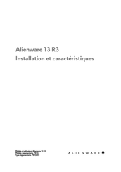 Alienware P81G Installation Et Caractéristiques