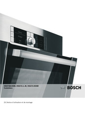 Bosch HSG72 1 M Serie Notice D'utilisation Et De Montage