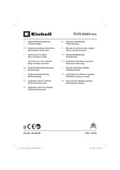 EINHELL TC-TS 2025/3 eco Instructions D'origine
