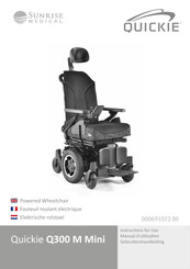 Sunrise Medical Quickie Q300 M Mini Manuel D'utilisation