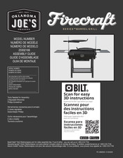 oklahoma joes Firecraft BARREL GRILL Serie Guide D'assemblage