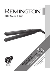 Remington PRO-Sleek & Curl S9509 Mode D'emploi