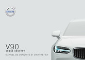 Volvo V90 CROSS COUNTRY 2018 Manuel De Conduite Et D'entretien