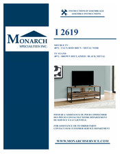 Monarch Specialties CHABRTVS Instructions D'assemblage