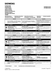 Siemens 3VT9300-8CJ00 Instructions De Service