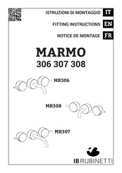 IB RUBINETTI MARMO 306 Notice De Montage