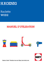 H.Koenig WOD2 Manuel D'utilisation