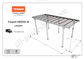 Trigano Jardin J-87920P1 Instructions D'assemblage