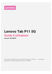 Lenovo Tab P11 5G Guide D'utilisateur