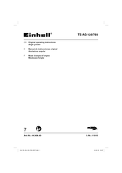 EINHELL 44.308.83 Mode D'emploi D'origine