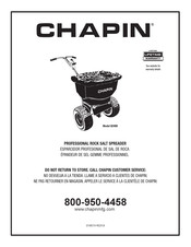 Chapin 82400 Mode D'emploi