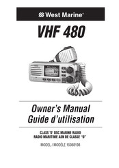 West Marine VHF 480 Guide D'utilisation