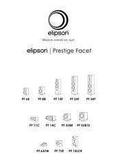 Elipson PF 11C Mode D'emploi